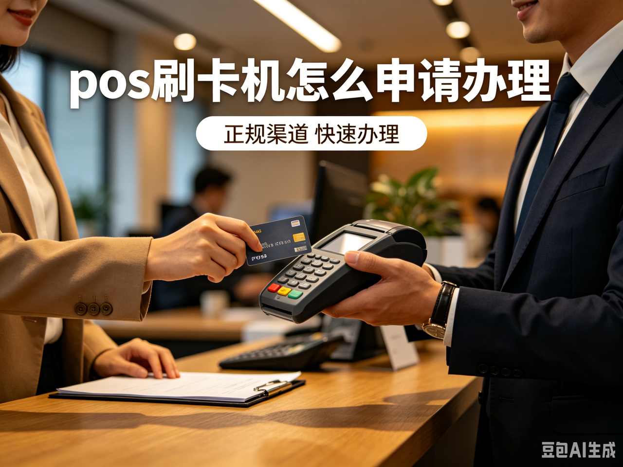 个人自用 pos 刷卡机怎么申请？银联一清机低费率无押金选购指南
